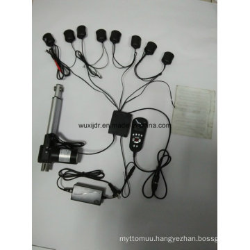 Lift Chair Actuator with Massage Motor and Heater